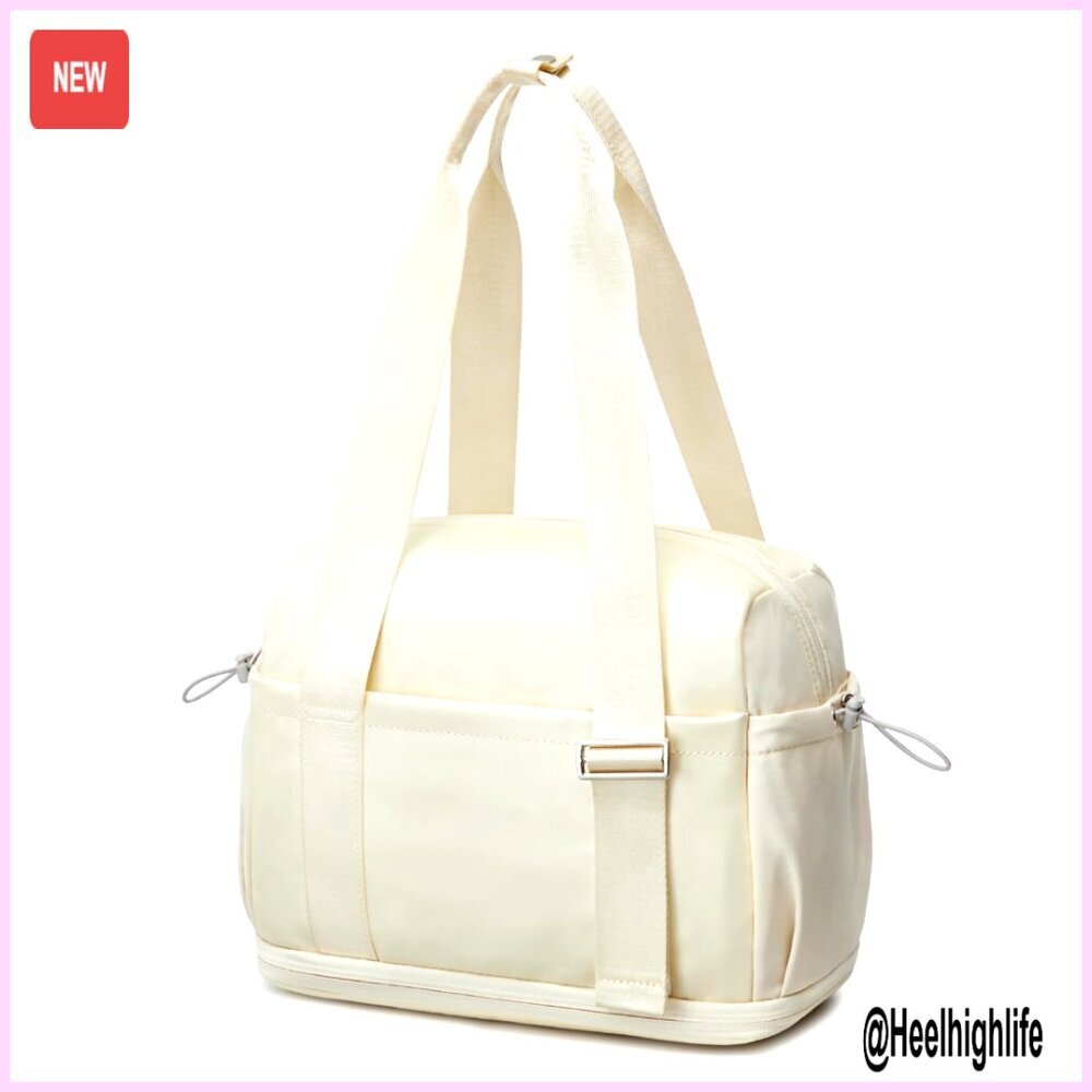 Lightweight Mini Duffle Bag with Wet Pocket, 10L Expandable Gym Bag